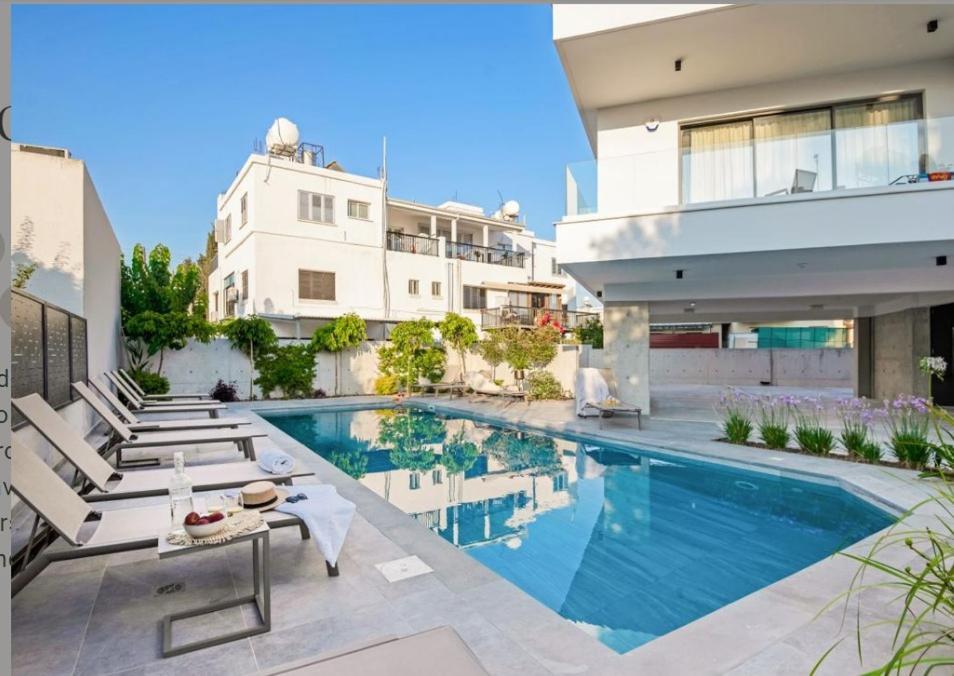Olive Shared Pool Apartments Пафос Екстер'єр фото