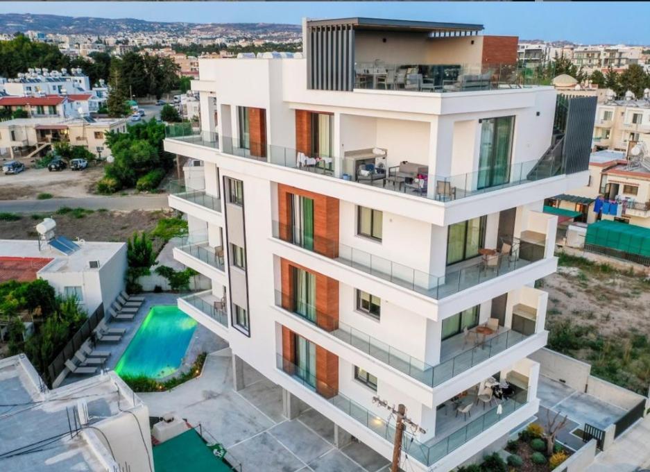 Olive Shared Pool Apartments Пафос Екстер'єр фото